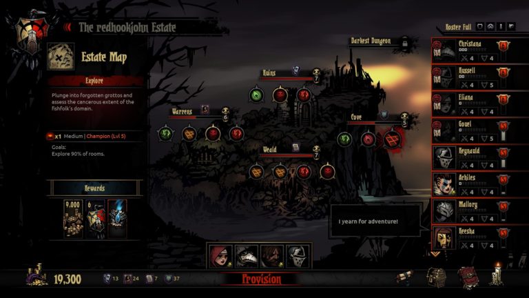 darkest dungeon provision guide mod